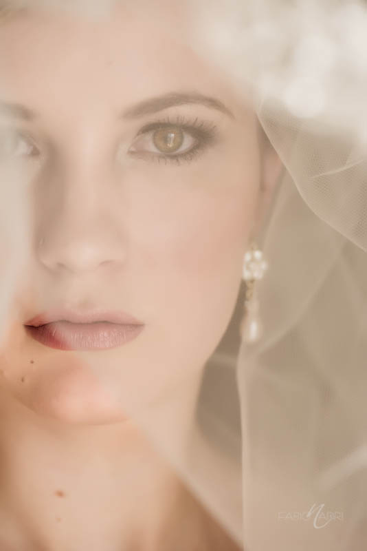 Bride veil photo