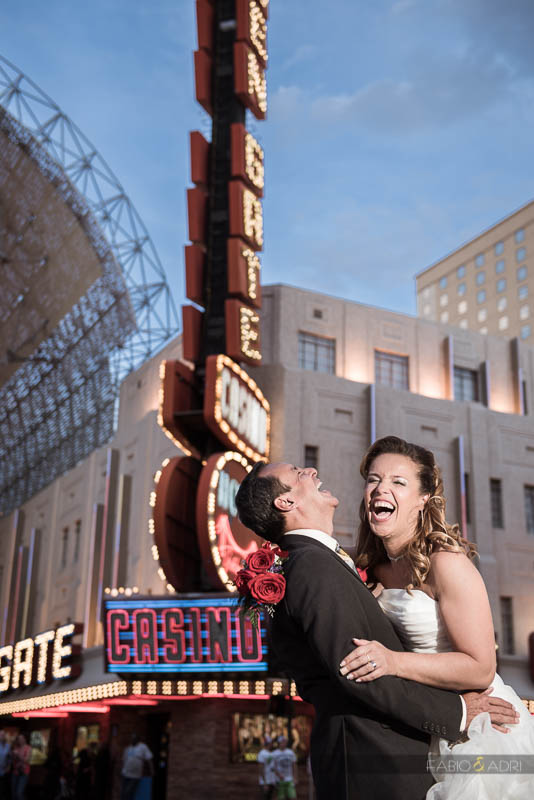 Downtown Las Vegas Wedding Vow Renewal Fremont