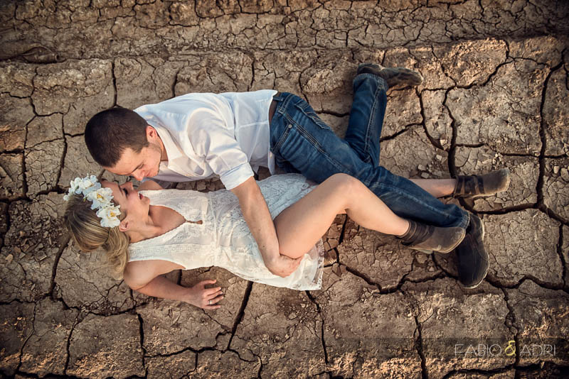 Dry Mud Sexy Engagement Session