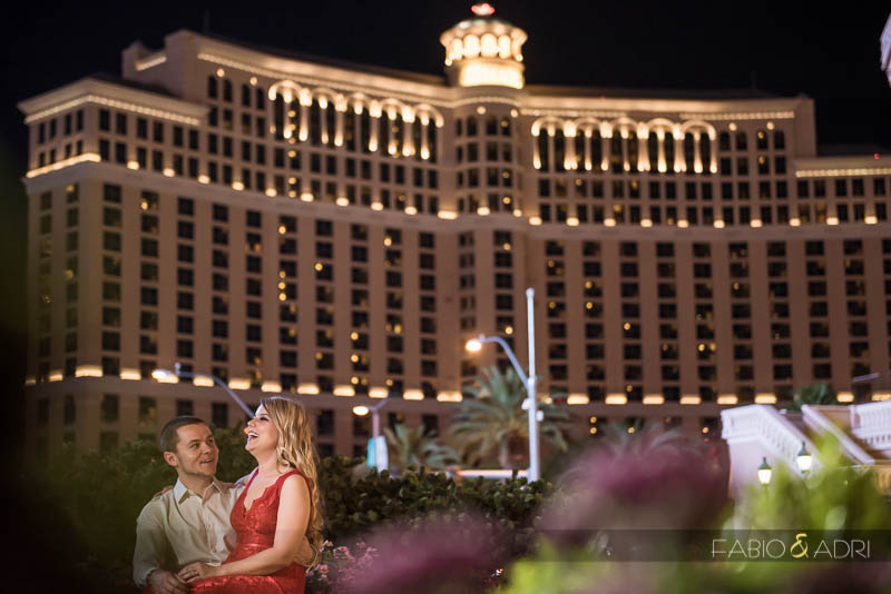 Las Vegas Strip Engagement Photographer
