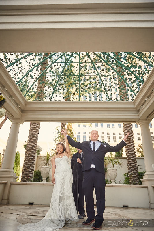 Juno Garden Wedding Ceremony Caesars Palace